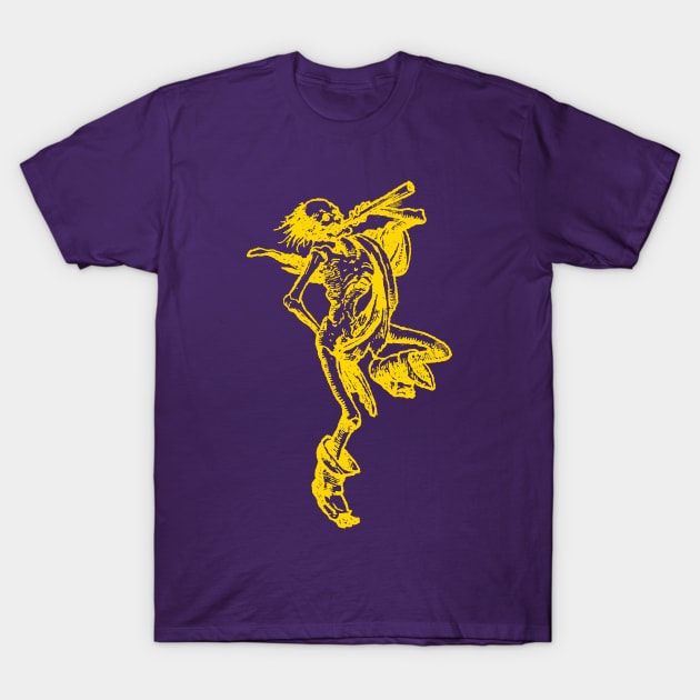 Dance of Death yellow T-Shirt by Blacklinesw9